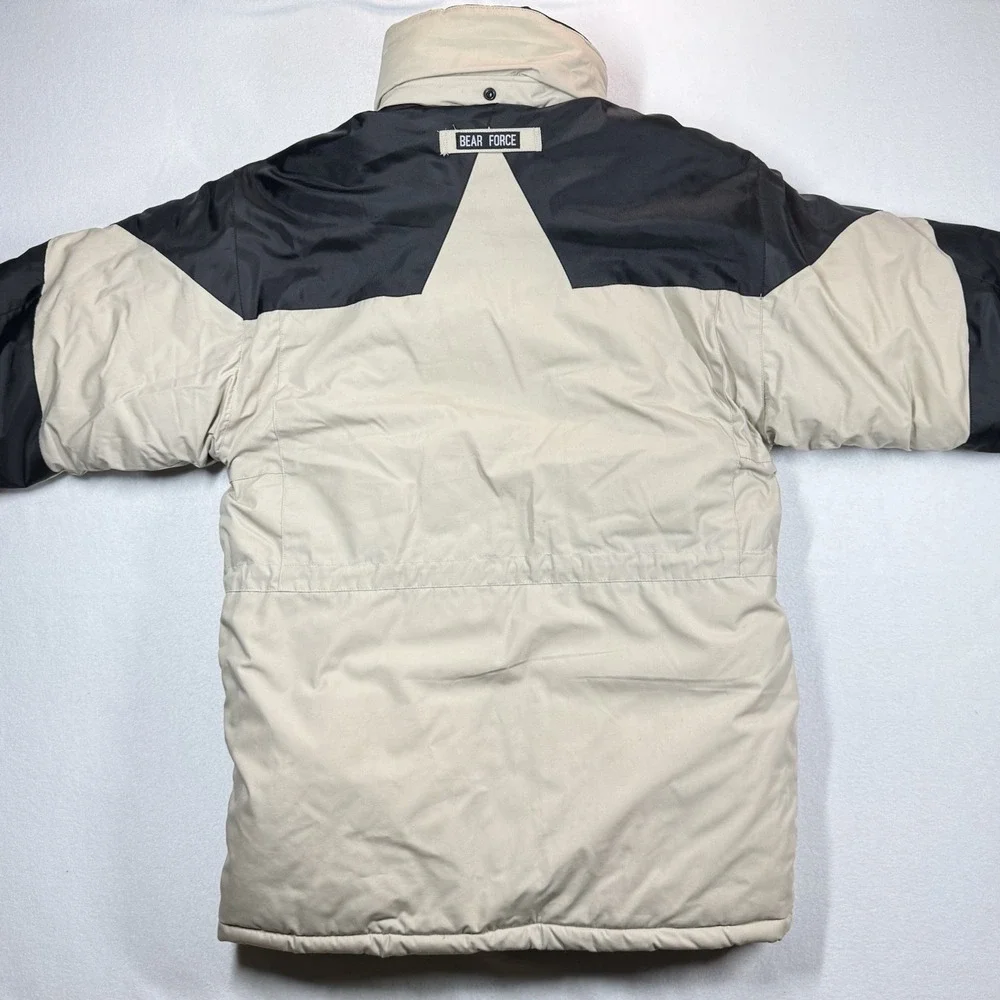Bear Force Reversible Parka Mens M Insulated Winter Coat Utility‎ Colorblock